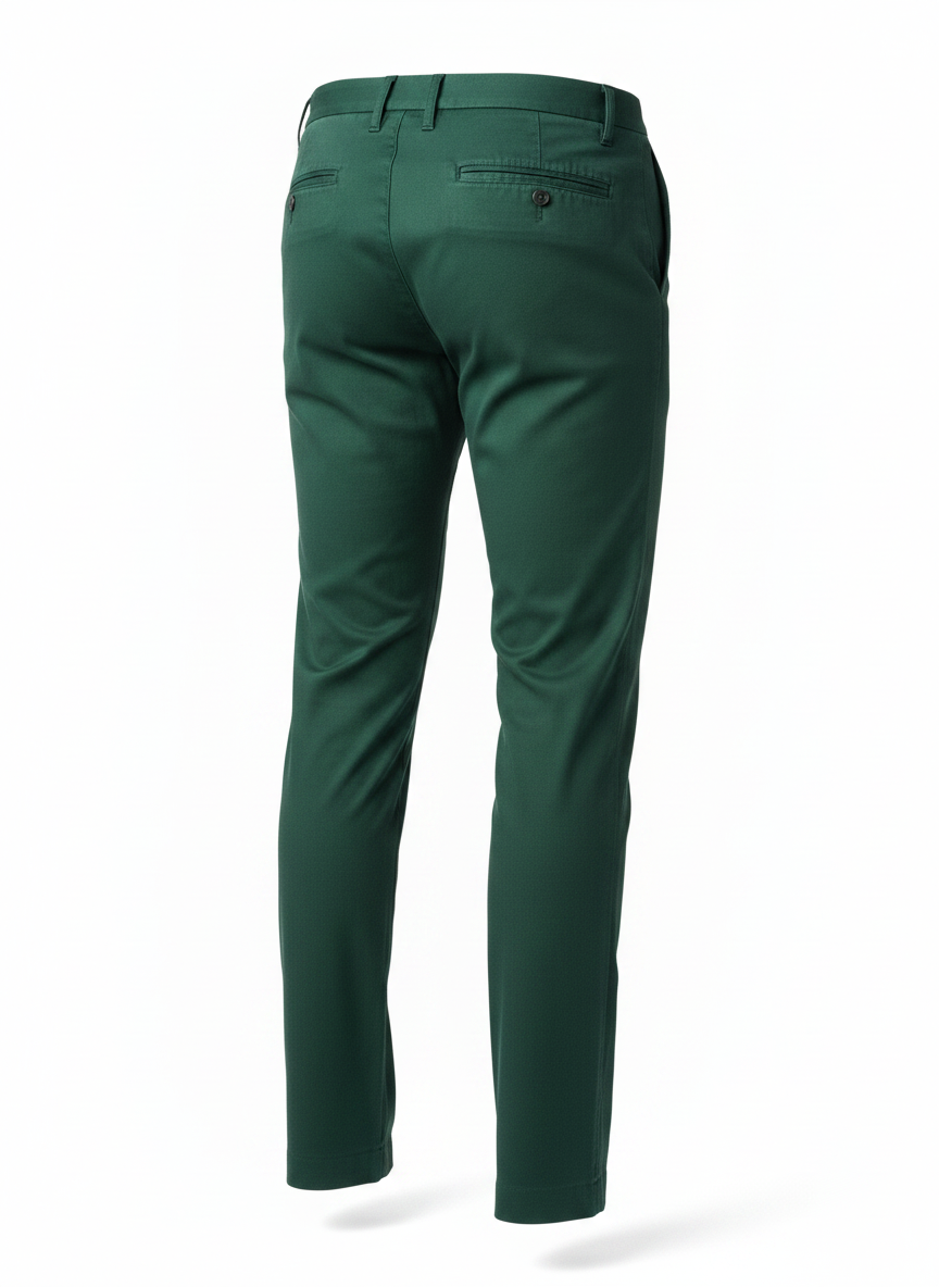 Green Chino Pants for Men