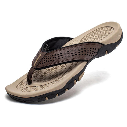 Men's Athletic Sandals with Orthopedic Arch Support and Cushioned Straps