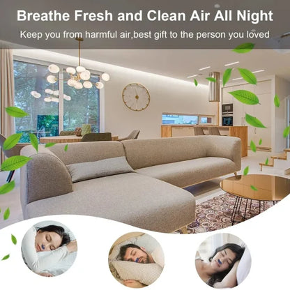 Portable Micro Sleep Device with Rechargeable Battery and Detachable Nose Piece