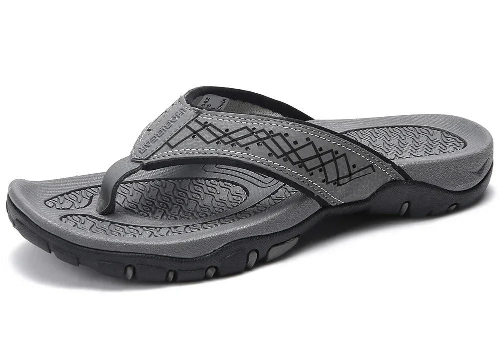 Men's Athletic Sandals with Orthopedic Arch Support and Cushioned Straps