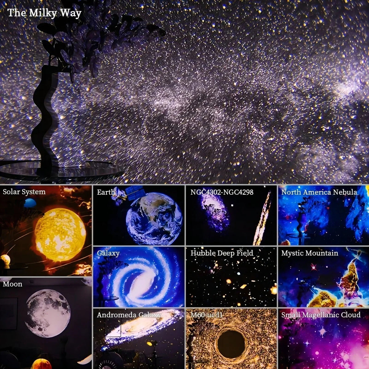 360° Planetarium Projector For Home Relaxation And Calming Ambience