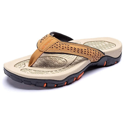 Men's Athletic Sandals with Orthopedic Arch Support and Cushioned Straps