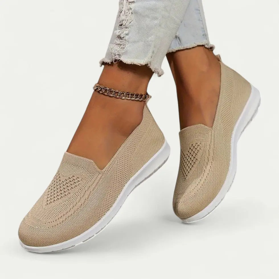 Orthopedic Mesh Slip On Walking Shoes Comfort Fit