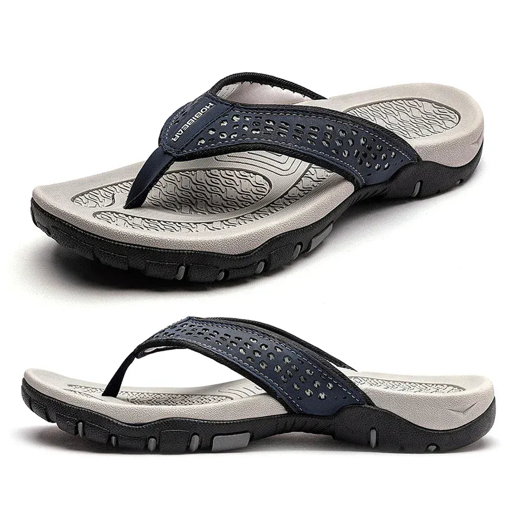 Men's Athletic Sandals with Orthopedic Arch Support and Cushioned Straps