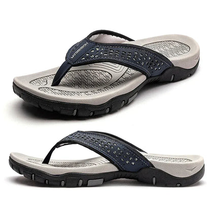 Men's Athletic Sandals with Orthopedic Arch Support and Cushioned Straps