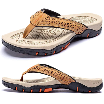 Men's Athletic Sandals with Orthopedic Arch Support and Cushioned Straps