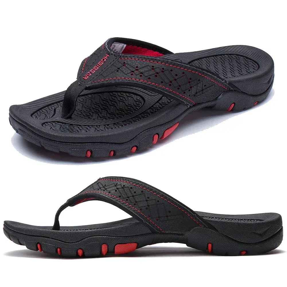 Men's Athletic Sandals with Orthopedic Arch Support and Cushioned Straps