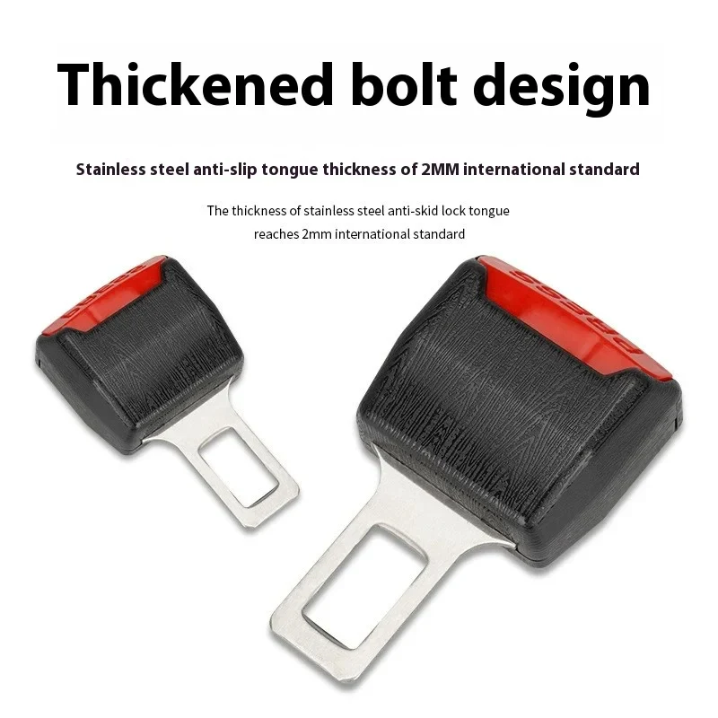 Seat Belt Extender with Anti Slip Grip and Impact Dispersion for Standard Vehicles