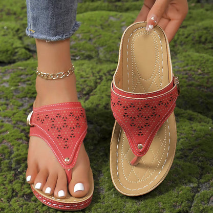 Women's Wide Fit Mesh Slip On Walking Sandals