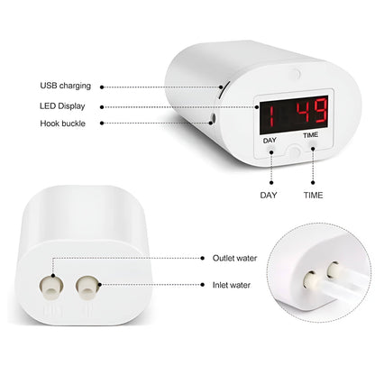 Programmable Plant Watering System with LCD Display and 120 Day Battery