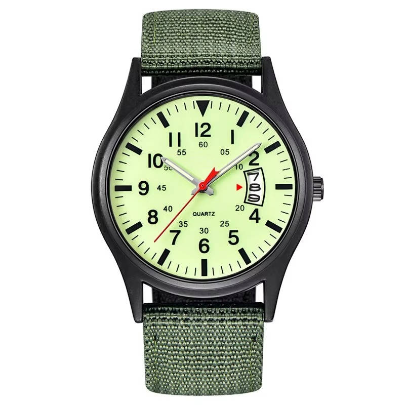 Tactical Quartz Watch for Outdoor Timekeeping and Daily Wear