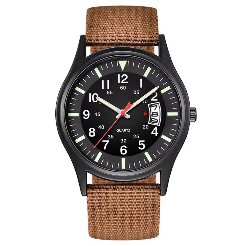 Tactical Quartz Watch for Outdoor Timekeeping and Daily Wear