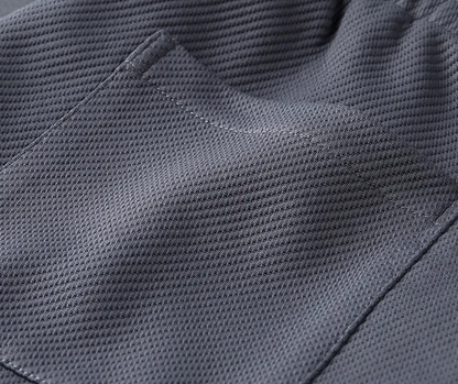 Four Way Stretch Tracksuit Set with Stand Collar and Mesh Lining, Windproof
