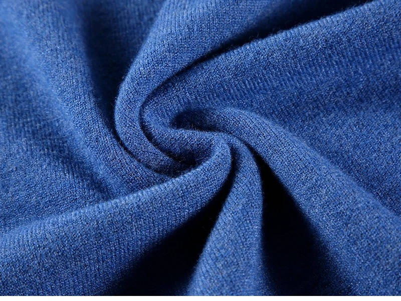 Slim Fit Cotton Blend Turtleneck with Twisted Ribbing and Anti Pilling Treatment