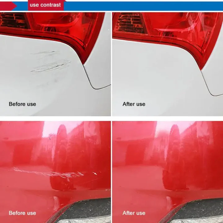 Automotive Paint Restoration Cream with Scratch Removal and Quick Dry Formula