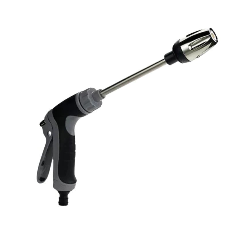 High Pressure Rotating Nozzle Hose Attachment with Adjustable Spray Control