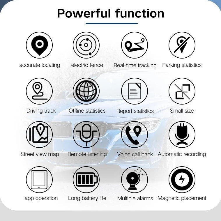 4G LTE GPS Tracker with 30-Day Battery and Magnetic Base