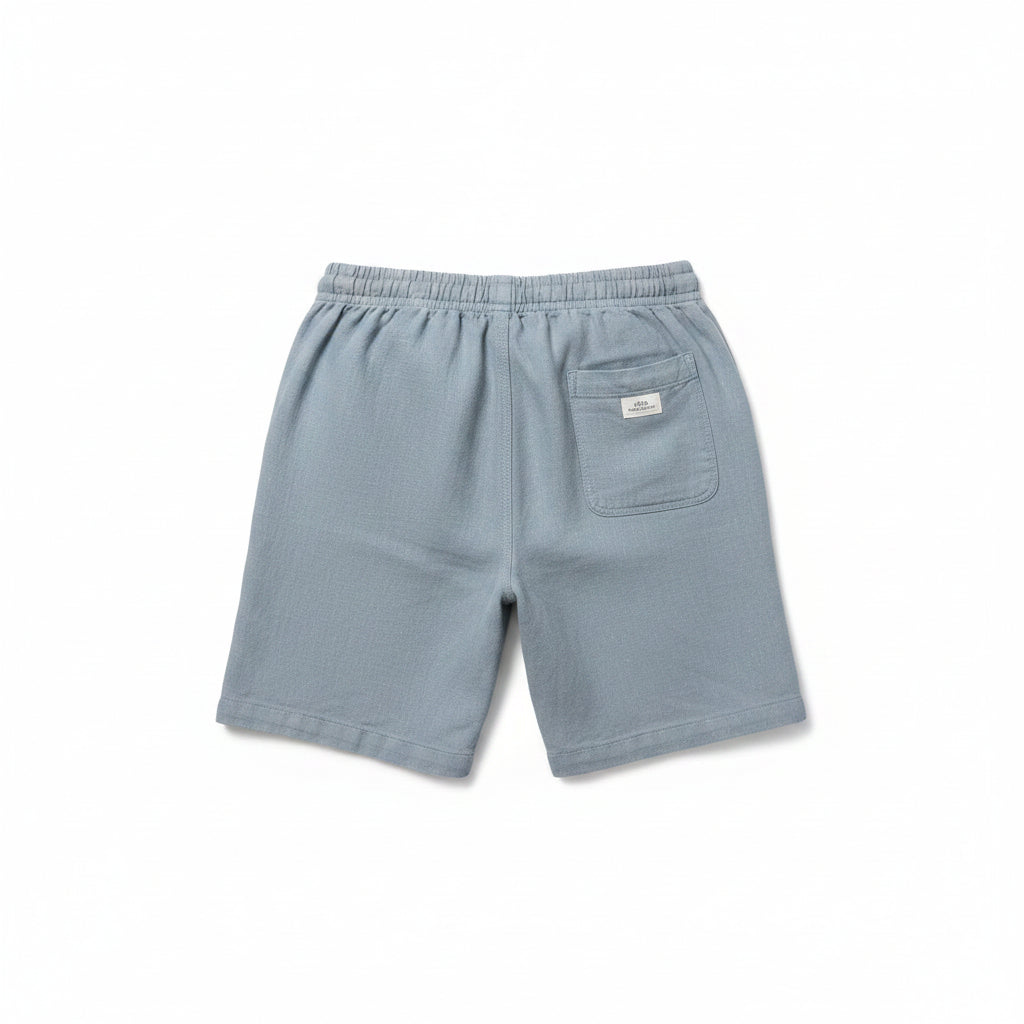 Relaxed Loose Shorts with Flexible Waistband and Deep Pockets