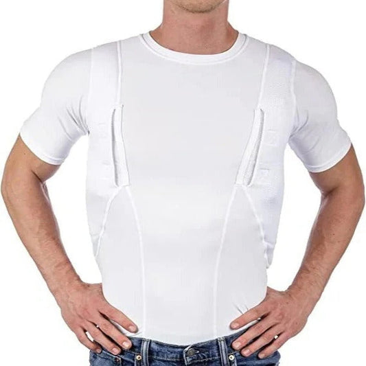 Compression T-Shirt for Men with Dual Side Pockets