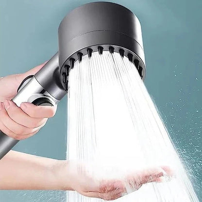 High Pressure Showerhead with Water Efficient Design and Tool-Free Installation