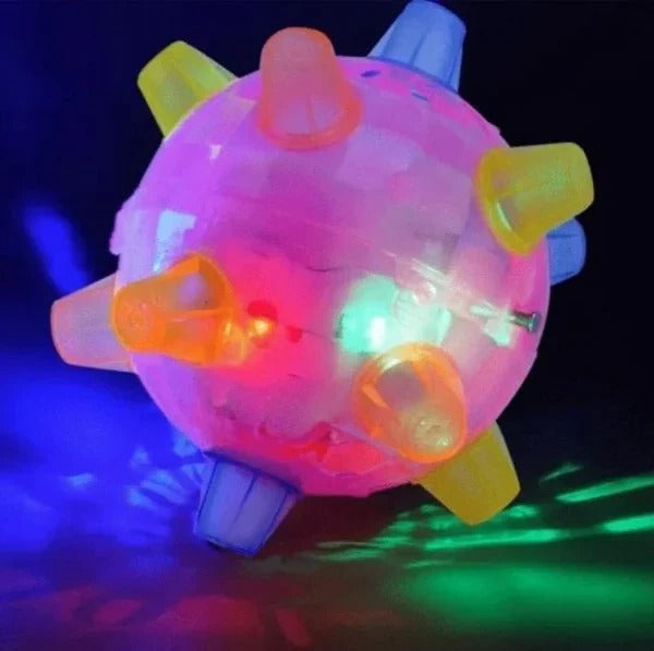Automatic Jumping Ball for Dogs with Touch Activation and Impact Resistant Design
