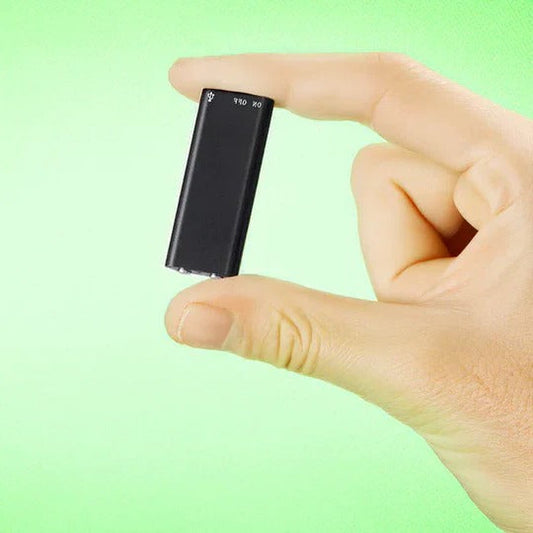 Voice Activated Audio Recorder with 32GB Storage and 96 Hour Battery