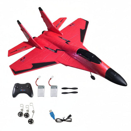 Remote Control Airplane with Aerodynamic Design and Impact Resistant Build