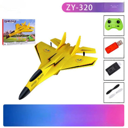 Remote Control Airplane with Aerodynamic Design and Impact Resistant Build