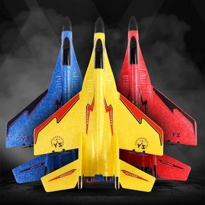 Remote Control Airplane with Aerodynamic Design and Impact Resistant Build