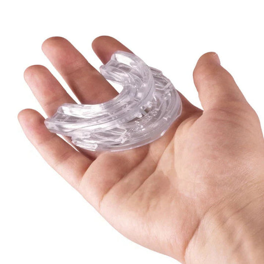 Anti-Snoring Mouthpiece with Adjustable Jaw Support and Medical Grade Silicone
