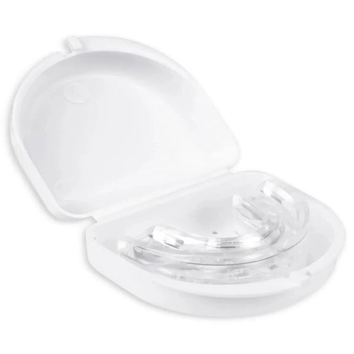 Anti-Snoring Mouthpiece with Adjustable Jaw Support and Medical Grade Silicone