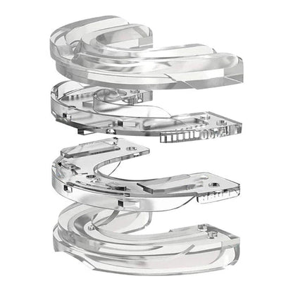Anti-Snoring Mouthpiece with Adjustable Jaw Support and Medical Grade Silicone