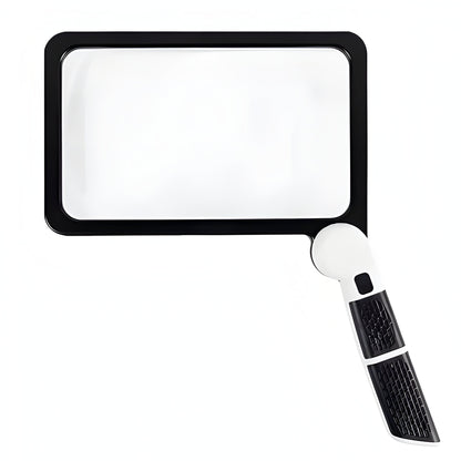 Handheld Magnifying Glass with 48 LED Lights and 5x Magnification, Foldable Design