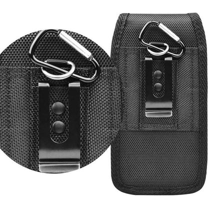 Belt Clip Phone Holster with Signal Blocking Card Slot and Pen Band