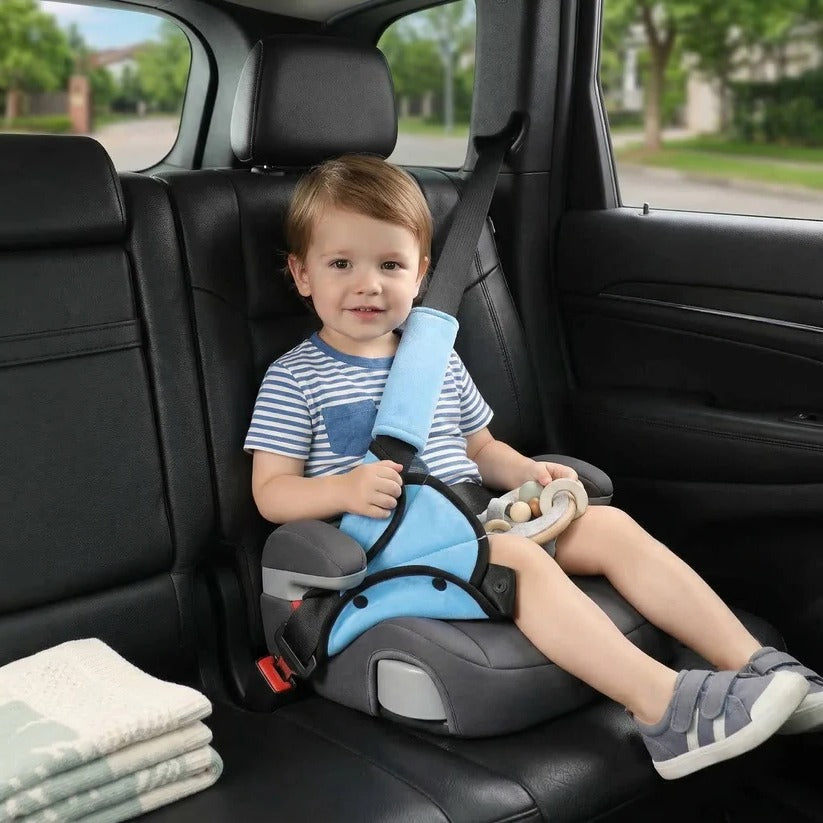 Seat Belt Positioning Clip with Triple Layer Padding for Child Safety