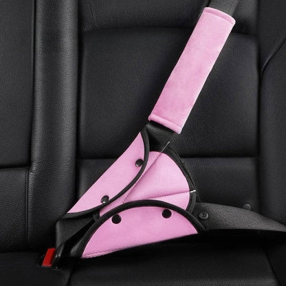 Seat Belt Positioning Clip with Triple Layer Padding for Child Safety