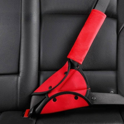 Seat Belt Positioning Clip with Triple Layer Padding for Child Safety