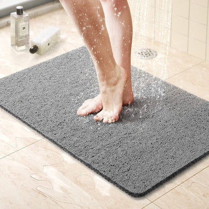 Bathroom Shower Floor Mat with Flow Through Design