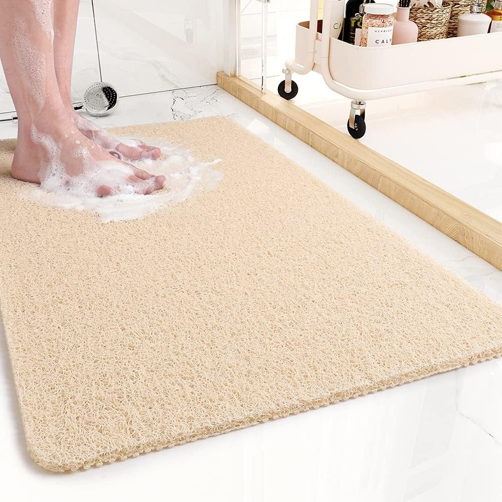 Bathroom Shower Floor Mat with Flow Through Design
