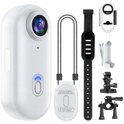 4K Action Camera with 128GB Storage and Six Mounting Options