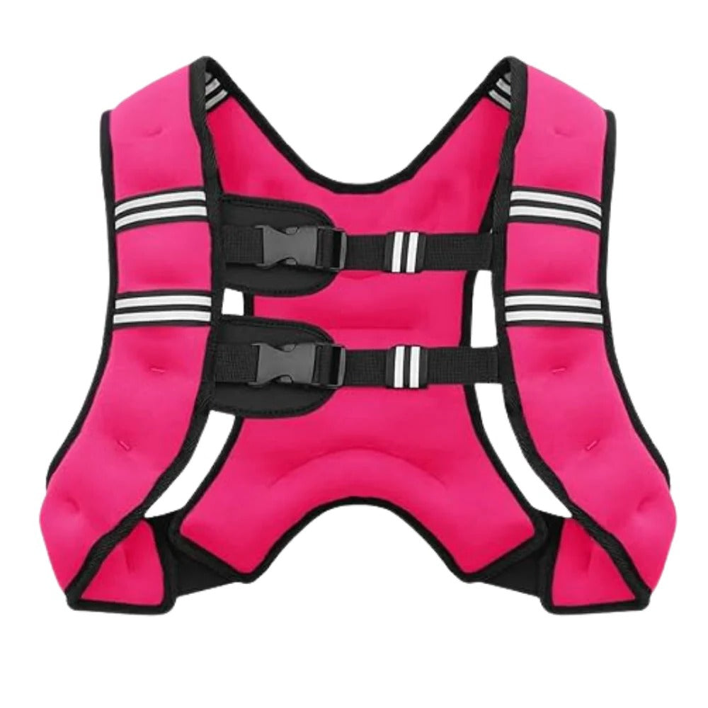Iron Sand Weighted Vest with Adjustable Straps and Reflective Strips for Training