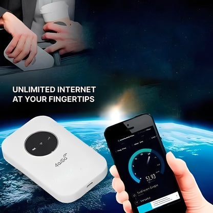 Portable Wireless Router with Multi-Device Support for Travel