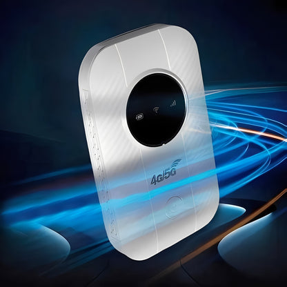 Portable Wireless Router with Multi-Device Support for Travel