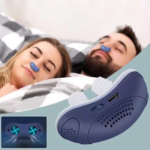 Portable Micro Sleep Device with Rechargeable Battery and Detachable Nose Piece