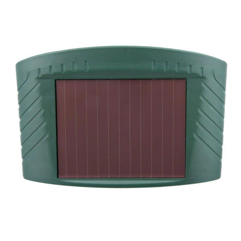 Ultrasonic Animal Repellent with Solar Charging and Motion Detection