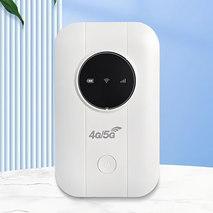 Portable Wireless Router with Multi-Device Support for Travel