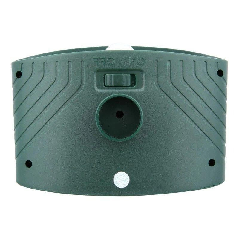 Ultrasonic Animal Repellent with Solar Charging and Motion Detection
