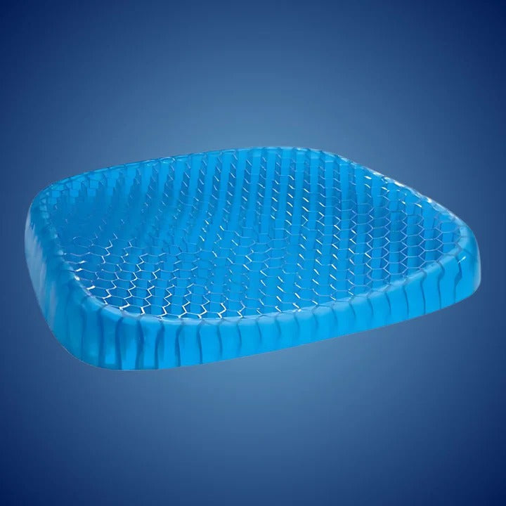 Gel Seat Cushion with Honeycomb Design for Office, Car, and Wheelchair