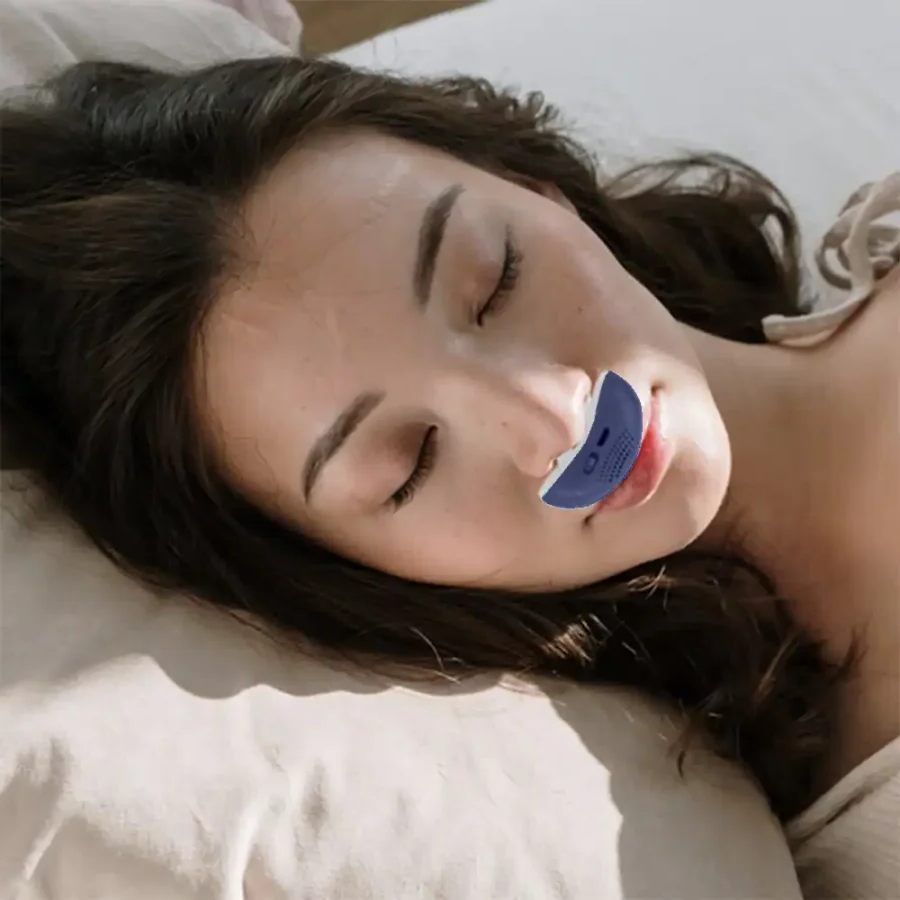 Portable Micro Sleep Device with Rechargeable Battery and Detachable Nose Piece