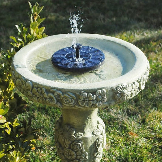 Solar Garden Water Fountain, Outdoor Solar-Powered Eco-Friendly Gift For Garden Lovers